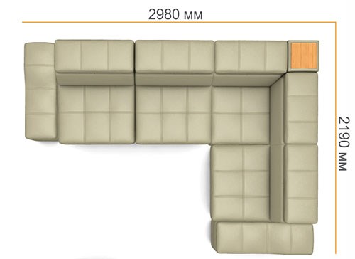 Угловой диван N-0-M ДУ (П1+ПС+УС+Д2+П1) в Магадане - изображение 4
