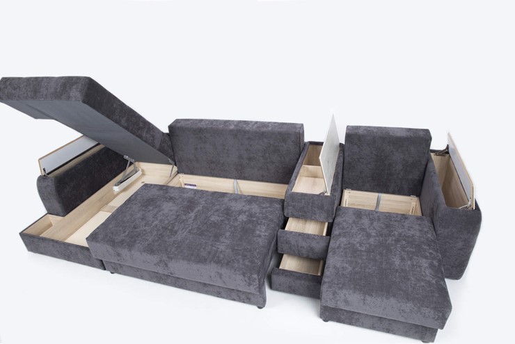 Угловой диван Левел 1+ПШ+2+От в Магадане - изображение 8