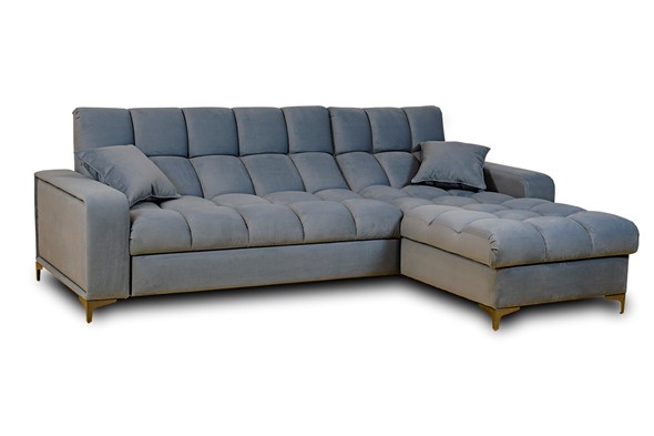 Угловой диван с оттоманкой Fresh 2570х1750 мм в Магадане - изображение