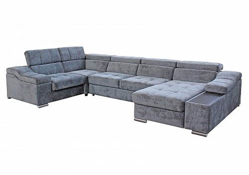 Угловой диван N-0-M П (П1+ПС+УС+Д2+Д5+П2) в Магадане - изображение
