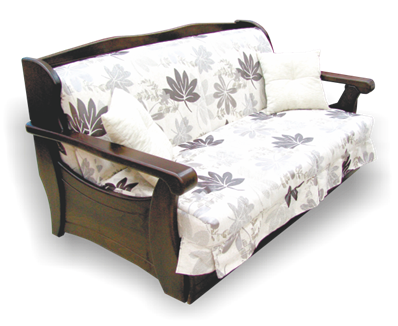 Прямой диван Аккордеон Бук 180, НПБ, Радуга в Магадане - изображение