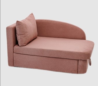 Мягкий диван левый Тедди розовый в Магадане