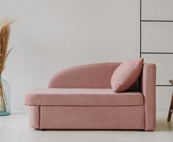 Мягкий диван правый Тедди розовый в Магадане - изображение 11