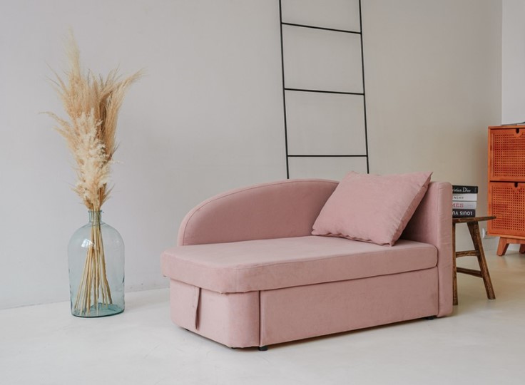 Мягкий диван правый Тедди розовый в Магадане - изображение 10