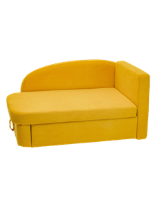 Мягкий диван правый Тедди желтый в Магадане - предосмотр 1