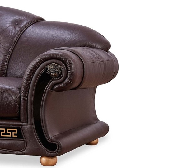 Раскладной диван Versace (3-х местный) коричневый 37 (VERSUS) в Магадане - изображение 5