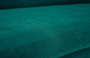 Прямой диван Брамс 2Д изумрудный в Магадане - предосмотр 10