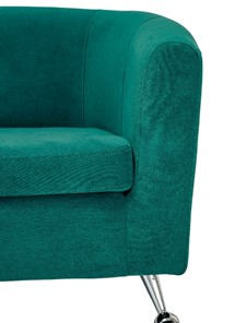 Прямой диван Брамс 2Д изумрудный в Магадане - предосмотр 6