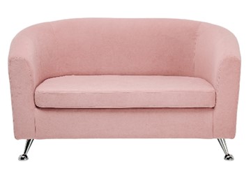 Прямой диван Брамс 2Д розовый в Магадане - предосмотр