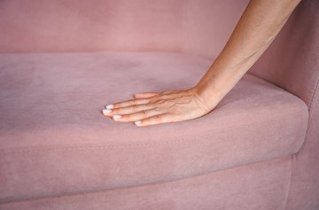 Прямой диван Брамс 2Д розовый в Магадане - предосмотр 4