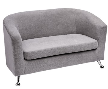 Прямой диван Брамс 2Д серый в Магадане - предосмотр 1