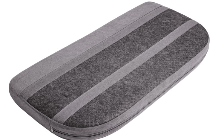 Прямой диван Брамс 2Д серый в Магадане - изображение 13