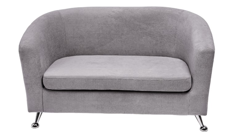 Прямой диван Брамс 2Д серый в Магадане - изображение 3