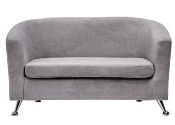 Прямой диван Брамс 2Д серый в Магадане - предосмотр
