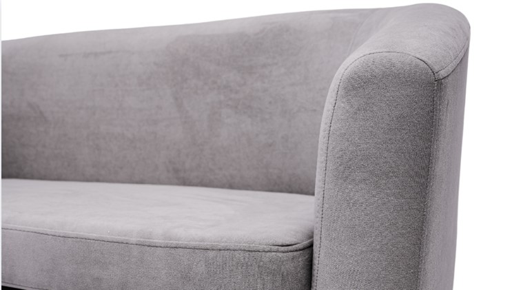 Прямой диван Брамс 2Д серый в Магадане - изображение 7