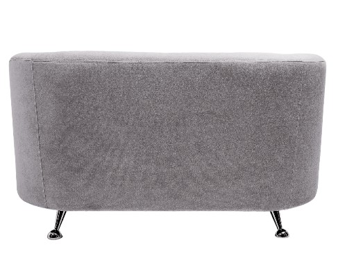 Прямой диван Брамс 2Д серый в Магадане - изображение 8