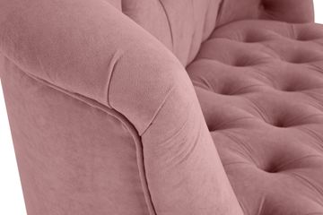 Прямой диван Бриджит розовый ножки коричневые в Магадане - предосмотр 6