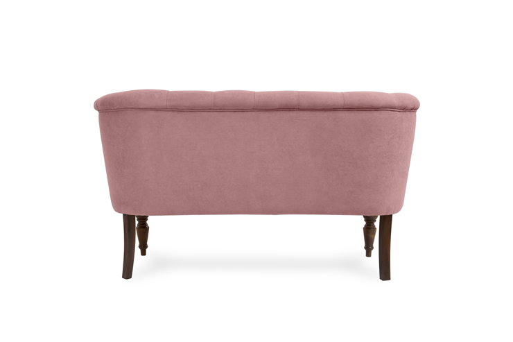 Прямой диван Бриджит розовый ножки коричневые в Магадане - изображение 7