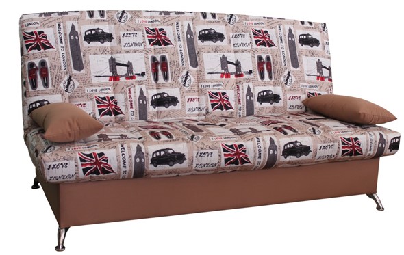 Прямой диван Чарли хром в Магадане - изображение