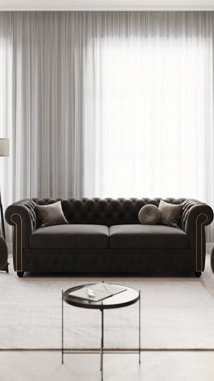 Прямой диван Честер 2,5М (седафлекс) в Магадане - изображение 13