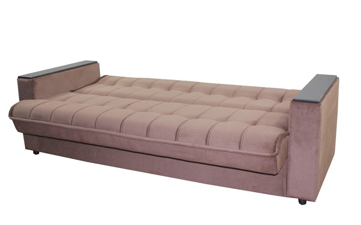 Прямой диван Comfort 401 (Коричневый) в Магадане - изображение 1
