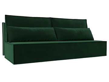Прямой диван Фабио Лайт, Зеленый (велюр) в Магадане