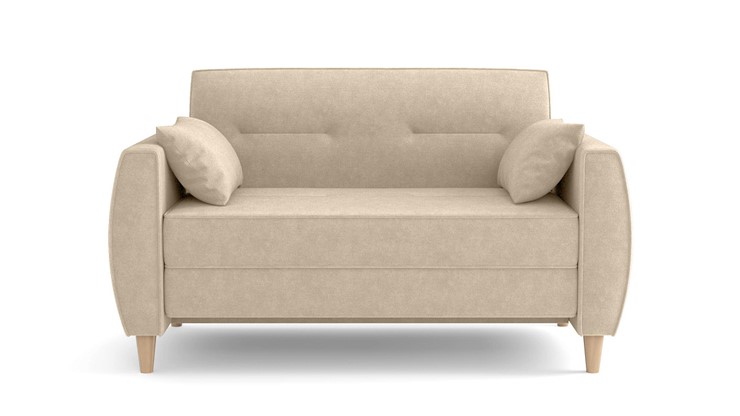 Прямой диван Хэппи, велюр велутто кремовый 18 в Магадане - изображение 2