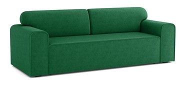 Прямой диван Квентин (еврокнижка), велюр велутто хвойный 33 в Магадане - предосмотр