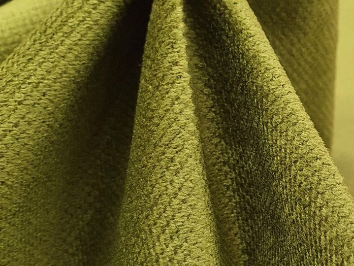 Прямой диван Лагуна, Зеленый/Бежевый (Микровельвет) в Магадане - изображение 9