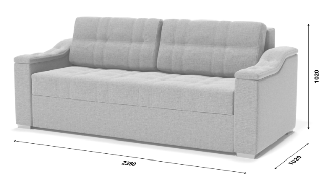 Прямой диван Лидер New 1,9 в Магадане - изображение 5