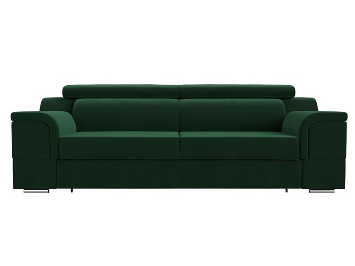 Прямой диван Лига-003 НПБ, Зеленый (Велюр) в Магадане - изображение 7