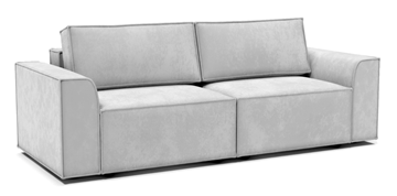 Прямой диван Лофт БЛ1-БП1 (Ремни/Еврокнижка) в Магадане - предосмотр 1