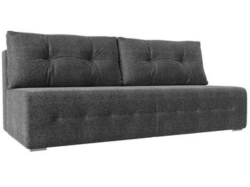 Прямой диван Лондон, Серый (рогожка) в Магадане