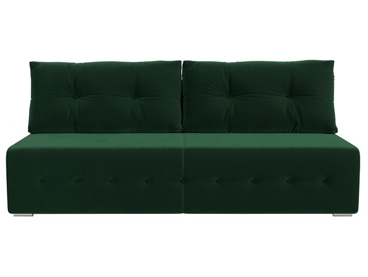 Прямой диван Лондон, Зеленый (велюр) в Магадане - изображение 3