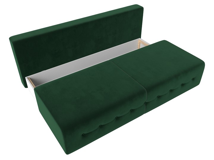 Прямой диван Лондон, Зеленый (велюр) в Магадане - изображение 8