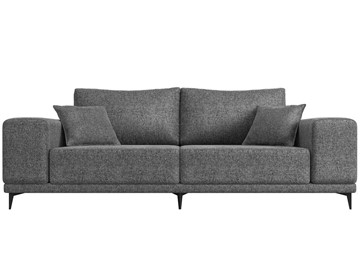 Прямой диван Льюес НПБ, Серый (рогожка) в Магадане - предосмотр 1