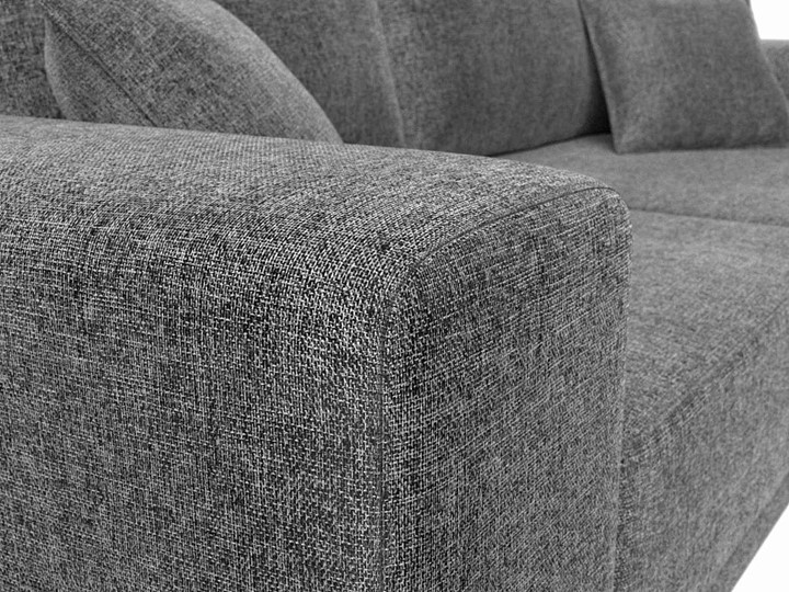 Прямой диван Льюес НПБ, Серый (рогожка) в Магадане - изображение 2