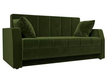 Прямой диван Малютка, Зеленый (микровельвет) в Магадане