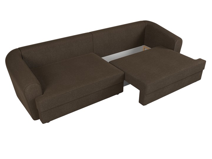 Прямой диван Милтон, Коричневый (рогожка) в Магадане - изображение 7