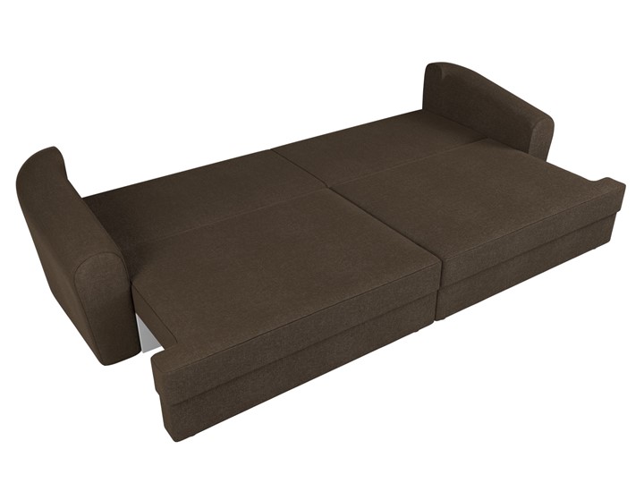 Прямой диван Милтон, Коричневый (рогожка) в Магадане - изображение 8