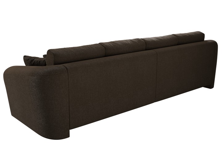 Прямой диван Милтон, Коричневый (рогожка) в Магадане - изображение 9
