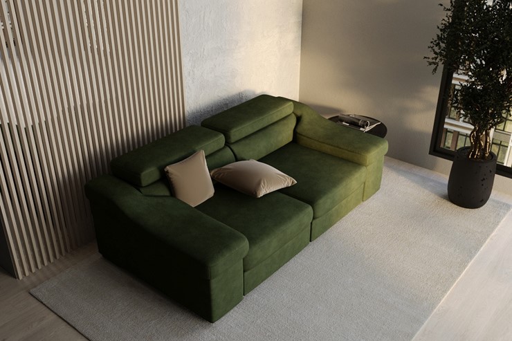 Прямой диван Мюнхен с выкатным механизмом в Магадане - изображение 9