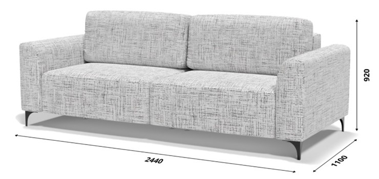 Прямой диван Нео (Тик-так) в Магадане - изображение 6