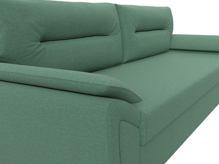 Прямой диван Нэстор Лайт, Амур зеленый (рогожка) в Магадане - изображение 5