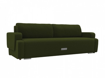 Прямой диван Ника, Зеленый (микровельвет) в Магадане