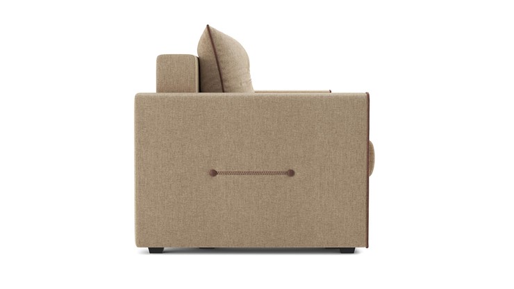 Прямой диван Оригами, жаккард тесла крем / жаккард тесла шоколад в Магадане - изображение 3