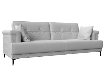 Прямой диван Орлеан, Белый (Экокожа) в Магадане - предосмотр