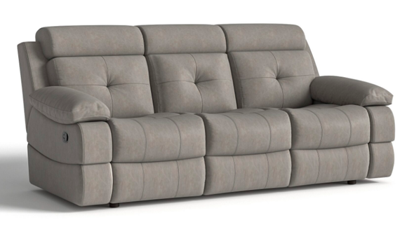 Прямой диван Рокфорд БД, 2 реклайнера в Магадане - изображение
