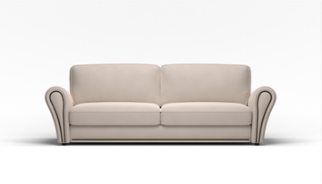Прямой диван Виктория 2 подушки в Магадане - предосмотр 1