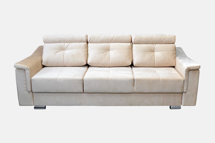 Прямой диван Виктория 4, П1+Д3+П1 (Боннель) в Магадане - изображение 2